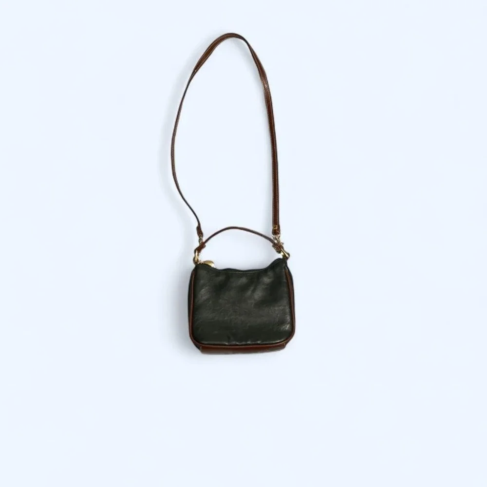 Vintage green mini crossbody bag by Capezio